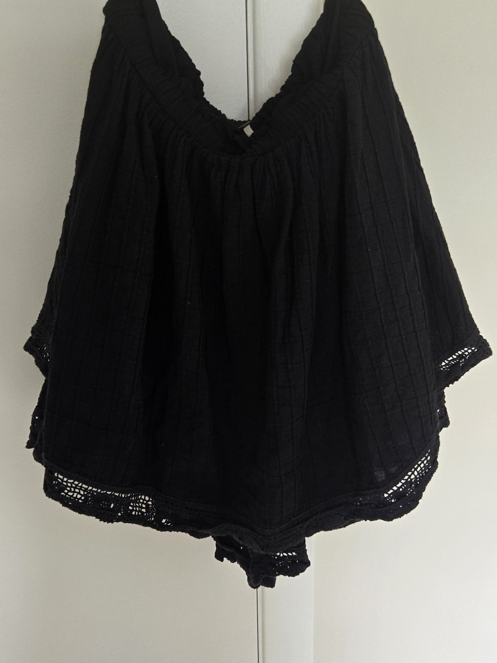 Free People Black Romper